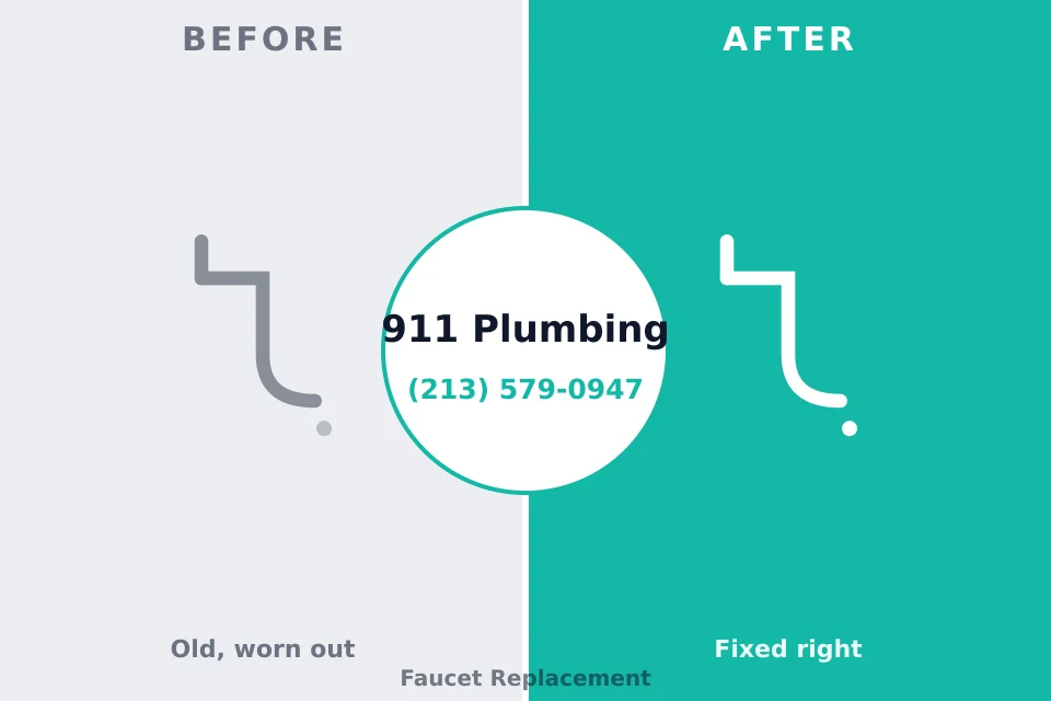 Before and after: plumbing repair Whitinsville, MA